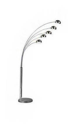 Zeus Chrome Floor Lamp